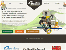 Tablet Screenshot of grutes.se